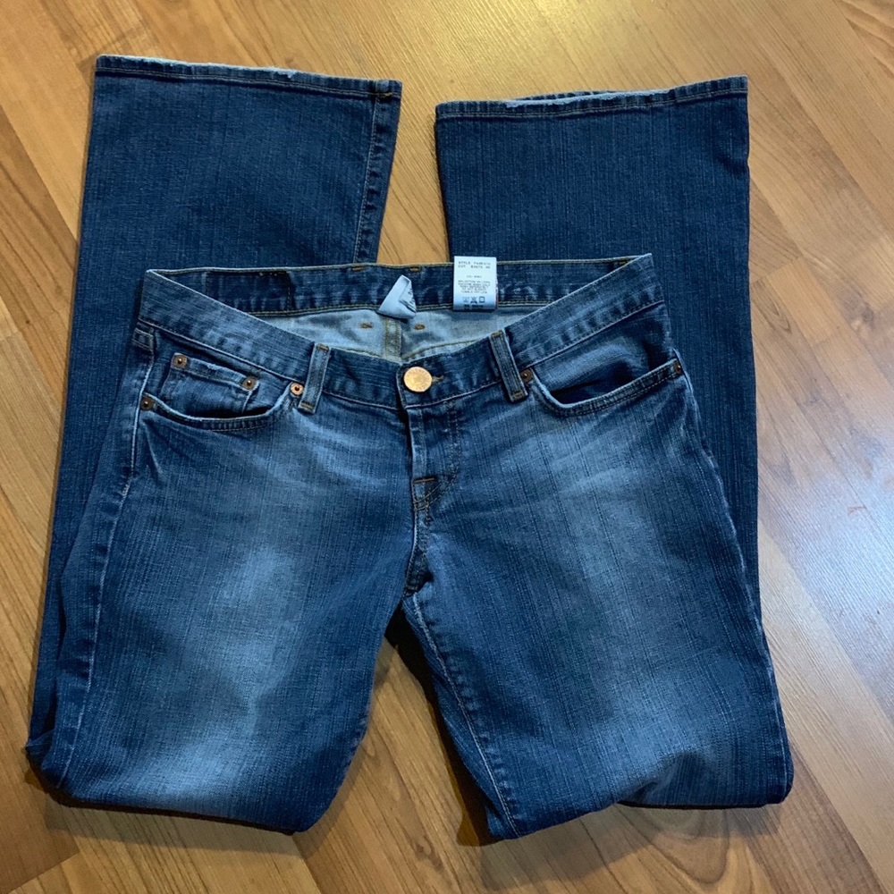 Lucky Brand Dark Blue Flare Jeans
